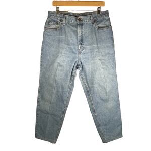 Vintage Levi's 551 Relaxed Fit Tapered Leg High-Waist SIZE 16 Med 100% Cotton